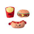 PetShop by Fringe Studio Fast Foods Plush Toy Set Small 3pc