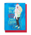 Merry Doodle Single Card: Single Card