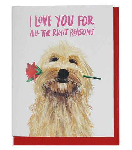 Puppy Love Greeting Card