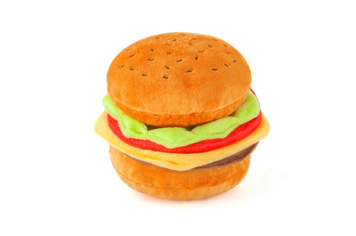 American Classic Toy - Burger: 3.9 x 4.3 x 4.3