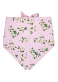 Blush Magnolias Dog Bandana: Medium