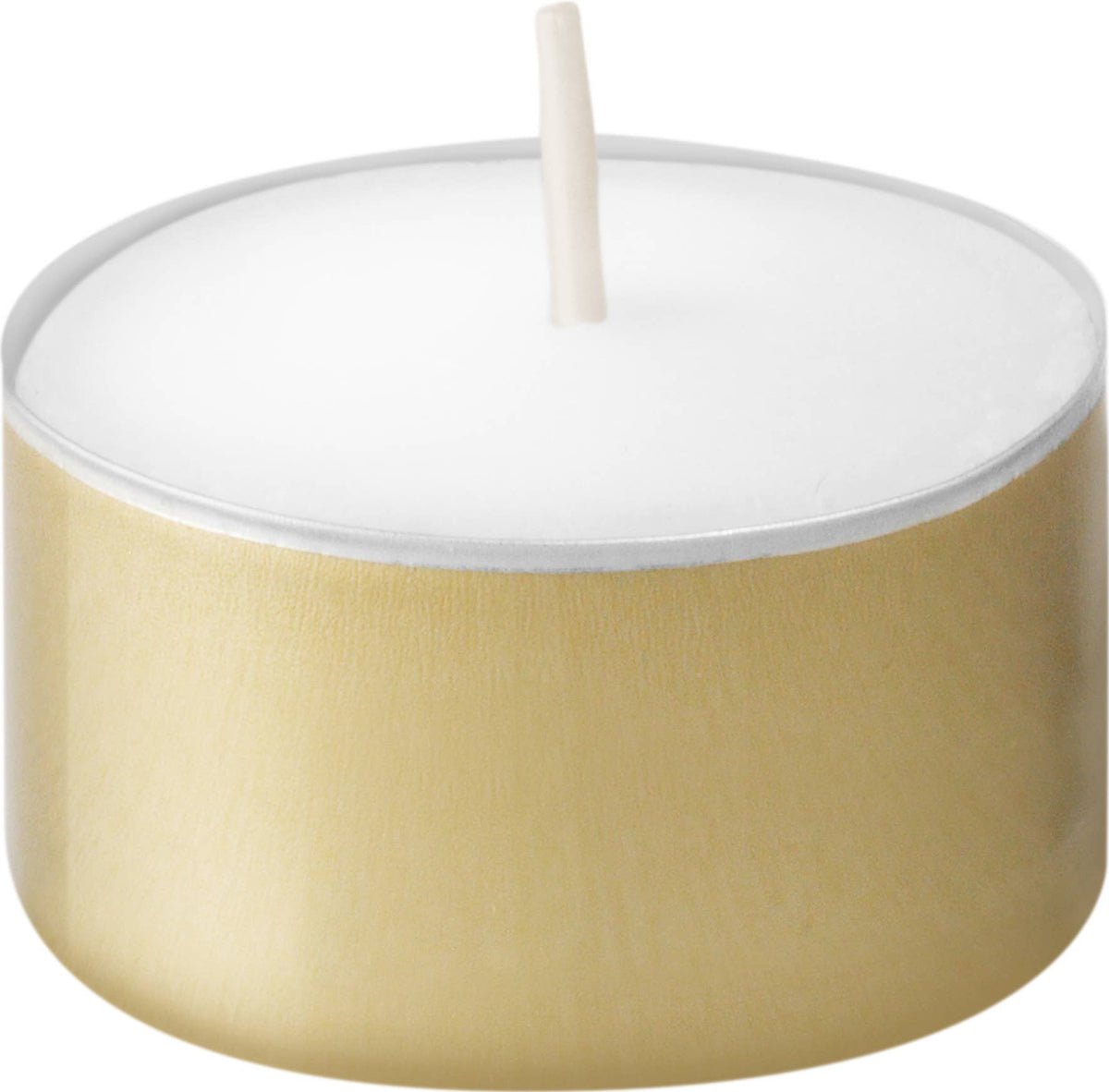 BOLSIUS Gold Cup Tealights - 8 Hour - 100 Pack