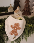 CHRISTMAS DOG BANDANA | GMAS GINGERBREAD: Medium