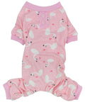 Pink Swan Pajama – Adorable & Snug Dog Outfit: XS
