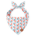 Carrot Patch Easter Reversible Dog Bandana: Large