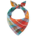 Buchanan Plaid Fall Dog Bandana: Small