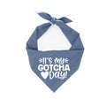 Dog Birthday Bandana | S | Gotcha Day Pet Bandana, Blue, Party: Small
