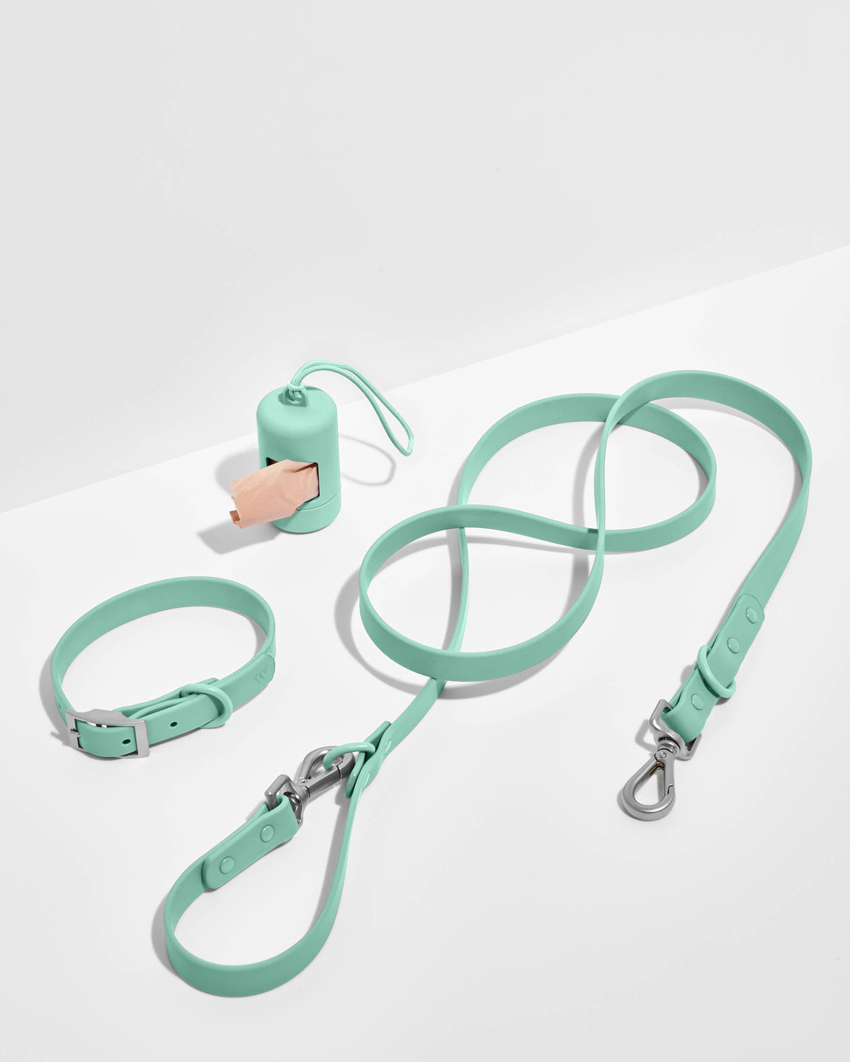 Poop Bag Carrier Dispenser - SEAFOAM! NEW COLOR!