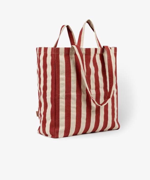 Striped tote bag Original - several colors: Rosa