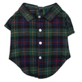 MacLeod Tartan Shirt: Black Multicolored / Medium