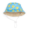 Rubber Duck Bucket Hat: Blue / Medium
