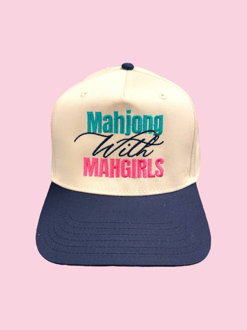 Mahjong TRUCKER CANVAS - NAVY (Mix & Match Any 6 or More)