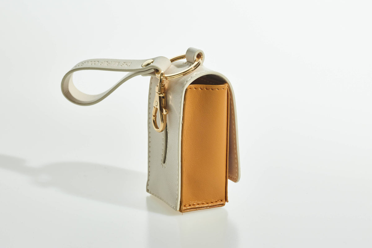 Denim Victorian 88 & Gold Waste Bag Holder