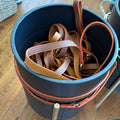 Smeraglia Leather Leash & Collar Set