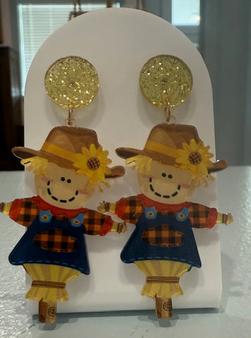 Scarecrow Earrings