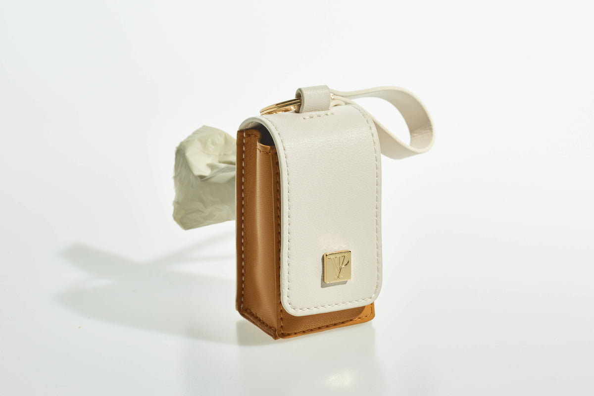 Denim Victorian 88 & Gold Waste Bag Holder