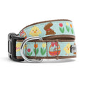 Hoppy Easter Collar: Blue / Large