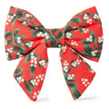 Rifle Paper Co. x TFD Mistletoe Lady Dog Bow: Large