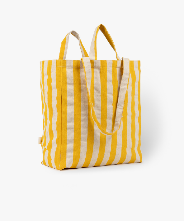 Striped tote bag Original - several colors: Rosa