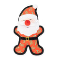 Ho Ho Ho Santa Dog Toy: Red / Large