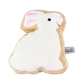 Midlee Sugar Cookie Easter Bunny Dog Toy: Large