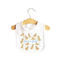 Peek-a-doodle Baby Bib: Blue