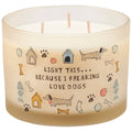 Love Dogs Candle
