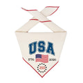 XS: 4th of July Dog | Memorial Day | Patriotic Bandana | USA Pet: X-Small