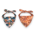 Reversible Dog Bandana| Fawn Spots: Large