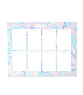 Confetti Doodle Weekly List Notepad