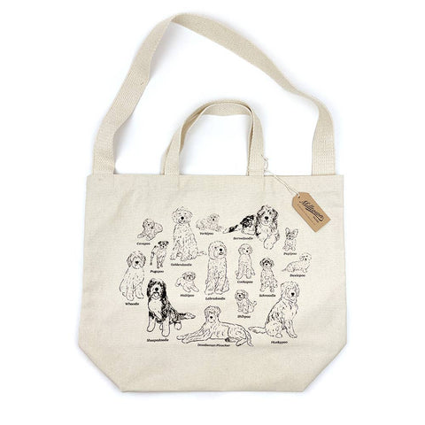 Poodle Mix Breed Tote Bag