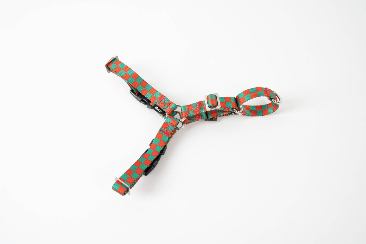 The Fritz Harness Red Green-M