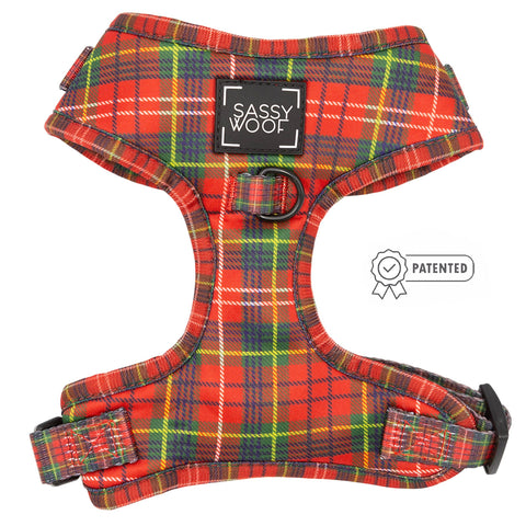 'Deck the Paws' Adjustable Dog Harness