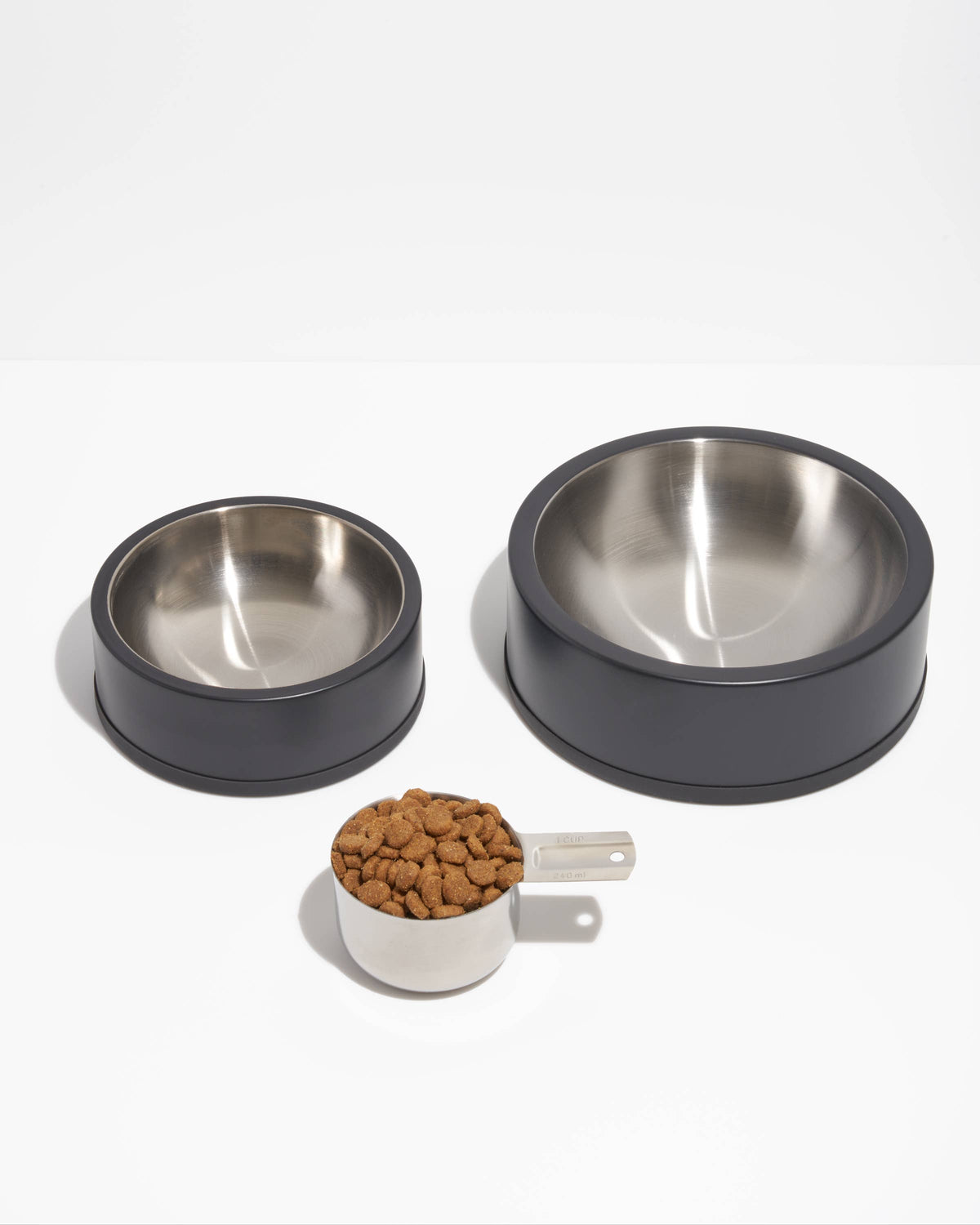 Non-Skid Stainless Steel Pet Bowl