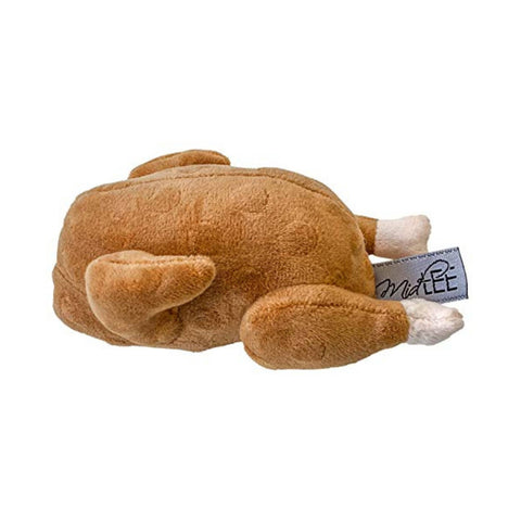 Midlee Roasted Thanksgiving Turkey Plush Dog Toy