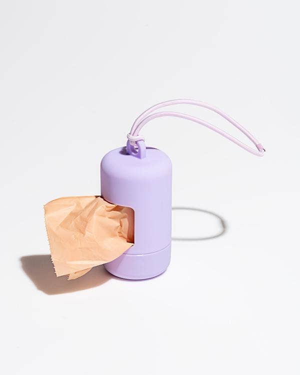 Lilac Poop Bag Carrier