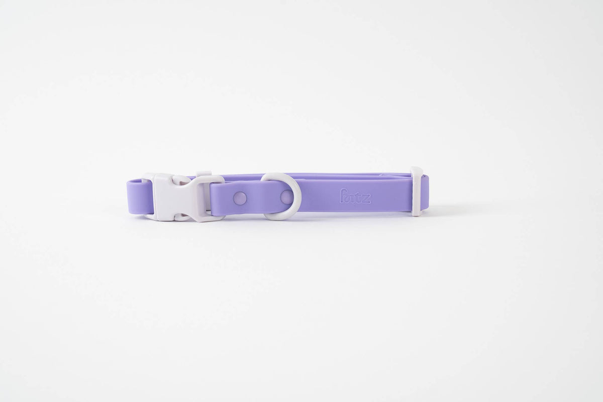 Fritz Collar - Durable, Waterproof & Two-Tone | Lilac-L