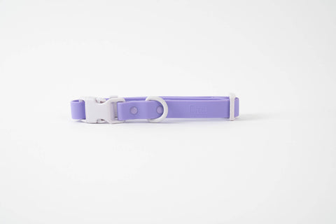 Fritz Collar - Durable, Waterproof & Two-Tone | Lilac-M