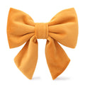 Honey Velvet Fall Lady Dog Bow-LARGE