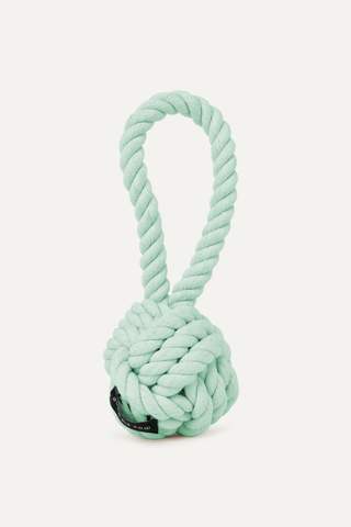 Large Twisted Rope Toy- Mint